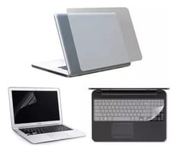 KIT DE PROTECTORES 3 EN 1 PARA LAPTOP 14 PULGADAS (PANTALLA-TECLADO-SKIN) - 1