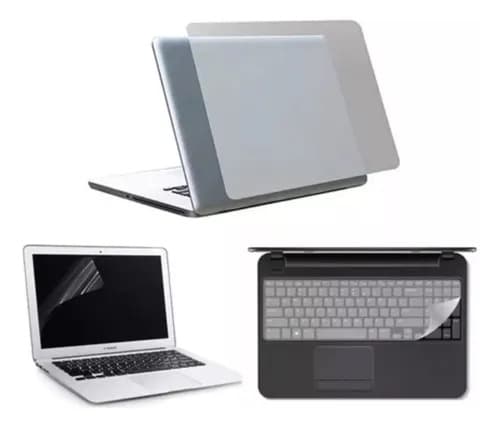 KIT DE PROTECTORES 3 EN 1 PARA LAPTOP 14 PULGADAS (PANTALLA-TECLADO-SKIN)